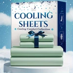 Luxury Bamboo Sheets 6PCS Cooling Deep Pocket 16" Soft Bedding Set. Fixed Price $56.90.