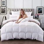 Luxurious Siberian White Goose Down Comforter Size Duvet Insert Heavy Queen. Fixed Price $221.52.