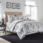 Laura Ashley - Home Decor 100% Cotton Comforter & Sham Set. Fixed Price $199.99.