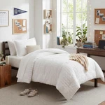 Cozylux Comforter Set With Sheets 5 Pieces, White Seersucker Twin,. Fixed Price $74.62.