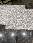 Set Of 2 Blue, Coral & Cream Floral Pillowcases Threshold Ditsy Std/ Qn. Fixed Price $11.00.