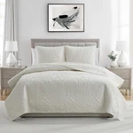 Vcny Home King 3-PIECE Quilt Set Pillow Shams Elegant Textured Design. Fixed Price $52.29.