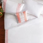 The Pioneer Woman Cotton Eyelet 4 Pc Comforter Set King, White. Fixed Price $49.99.