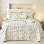 Pastoral,rose Patterned,reversible Lightweight Bedspread Set - Gg Home. Fixed Price $37.99.