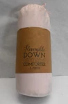 Kaycie Gray Fashion 2 Piece Reversible Comforter Set Twin / Xl Blush Pink. Fixed Price $22.89.