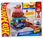 Hot Wheels City Speed Snap Track Downtown Ice Cream Swirl Set HTN77 New 4+. Fixed Price $17.99.