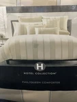 Hotel Collection Regal Stripe Legacy Queen Comforter. Fixed Price $100.00.