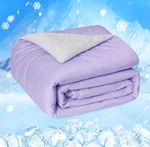 Homfine Cooling Comforter Twin Size, Purple Summer Blanket. Fixed Price $57.74.