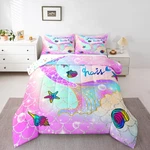 Feelyou Mermaid Comforter Set Full Size Kids Girls Rainbow Colorful. Fixed Price $31.89.