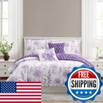 Boho Living Comforter Set Fresh Meadow Full/queen Bedding 5 Piece Includes. Fixed Price $112.19.