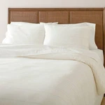 3PC Fine Stripe Duvet & Sham Set - Hearth Hand With. Fixed Price $35.99.