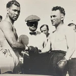 Vintage Jack Dempsey Tommy Gibbons 1923 Original Boxing Photo 8X10IN Black White. Fixed Price $213.42.