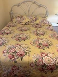 Ralph Lauren Sophie Brooke Floral Queen Comforter Pillow Shams And Bed Skirt. Fixed Price $150.00.