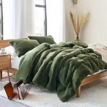Chunky Bunny Yoga - Coma Inducer Oversized King Comforter Chive. Fixed Price $369.99.