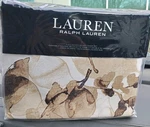 Ralph Lauren Corrine Tonal Leaf Brown/tan Full Queen Duvet & Sham Set $ 270. Fixed Price $80.49.