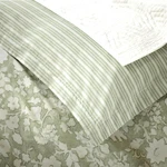 Ralph Lauren Heather Floral Reversible Comforter Set Pc. Queen Green $335. Fixed Price $165.00.