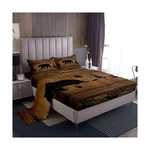 Manfei Rustic Bear Sheet Set King Size, Wildlife Hunting Theme Bed .... Fixed Price $74.66.