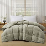 Oversized Down Feather Comforter Moisture-wicking Cozy, Queen Blanket. Fixed Price $72.99.