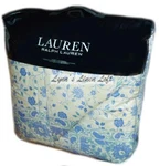 Ralph Lauren Callen Blue Floral 3P Full/ Queen Comforter Set $300. Fixed Price $155.99.