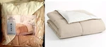 $120 Home Classics Down Alternative Comforter-full/queen-khaki/ivory Reversible. Fixed Price $49.97.