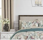 Broadhaven Warrington 8PC Comforter Set King Floral, Sheets, Shams, Multicolor. Fixed Price $55.00.