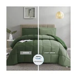 Hig 3PC Green Down Alternative Comforter Set Queen Size - All Season Reversib.... Fixed Price $51.99.