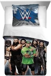 Wwe Armageddon Twin/full Beddig Set 5 Pc Reversible Comforter Sheets Pillowcase. Fixed Price $59.99.