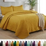 Luxury Cooling Comforter Bedding Set Quilted Coverlet Bedspread Throw King. Fixed Price $22.99.