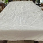 Threshold Velvet Comforter Queen 90 In X 94 White Cotton. Fixed Price $46.00.