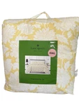 Kate Spade Festive Brocade Yellow White Floral Cotton King 3PC Comforter Set New. Fixed Price $137.77.
