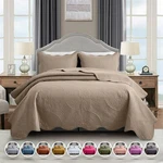 Luxury Summer Cooling Bedspread Set Reversible Coverlet Bedding Throw Queen King. Fixed Price $24.29.