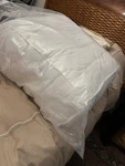 Lazy Mountain By Sferra Duvet King Down Alternative Comforter 108X94 80OZ. Fixed Price $270.00.
