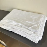 Parachute King Duvet Comforter Protector Cover White Cotton Allergen Barrier. Fixed Price $79.99.