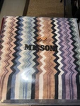 Missoni Bath Sheet Set Adam Cotton 60" X 40" Multi Color Of 2 Zig Zag. Fixed Price $299.99.