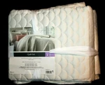 Jaclyn Smith Quilted Scallop King Ivory Set. Fixed Price $97.49.