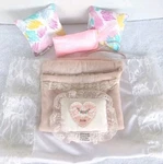 Vtg 80S Mattel Barbie Dreamhouse Pink Bedding Pillows Comforter Sheets Lot. Fixed Price $15.49.