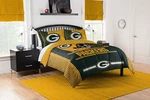 Northwest Nfl Green Bay Packers Safety Printed Comforter Set, King. Fixed Price $104.99.