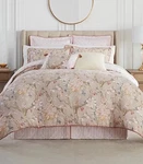 Waverly Mudan Beige Floral Full/queen Comforter Set 4PCS Peony Gardens Rare. Fixed Price $190.00.