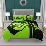 Hulk Print Full Bedding Duvet Covers Set (4PCS) For Teen Boys Bedroom Decor. Fixed Price $80.99.