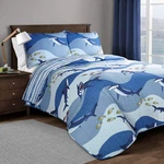 Lush Decor Shark Allover Quilt Fish Ocean Wave Reversible 2 Piece Bedding Set. Fixed Price $88.68.