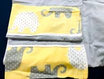 New Nojo Crib Bedding Skirt Baby Elephant Theme Nursery Sheet Platform. Fixed Price $14.00.