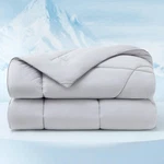 Bedsure Cooling Comforter Twin 68X88 Inches Grey Breathable. Fixed Price $179.99.