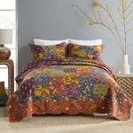 King Comforter Set 100% Cotton 96X108 Green Lightweight Reversible 2 Shams Secgo. Fixed Price $179.99.