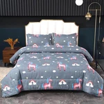 Sdiii 3PCS Gray Unicorn Comforter Set Twin, Soft Microfiber Lightweight .... Fixed Price $35.64.
