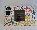 Cynthia Rowley King Duvet Cover Set New Package Multicolored Medallion Print. Fixed Price $59.99.
