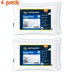 Super Firm Serta Bed Sleeping Standard Queen Soft Set 4 New. Fixed Price $83.02.