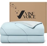Vine Voice Cooling Blanket Comforter Hot Sleepers King/cali King, Lite Blue. Fixed Price $70.00.