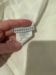 Parachute Cotton Percale Duvet Cover Size Full / Queen Cream Color Euc- 3 Avail. Fixed Price $50.00.
