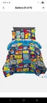 Pokemon Comics Bedding Set With Reversible Comforter Kids Twin Bag 4PCS. Fixed Price $40.00.