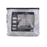 Keeco Mira 6-PIECE Comforter Set Bedding Reversible Cream Twin Size New. Fixed Price $39.99.